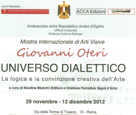  - Maestro D'Arte Giovanni Oteri